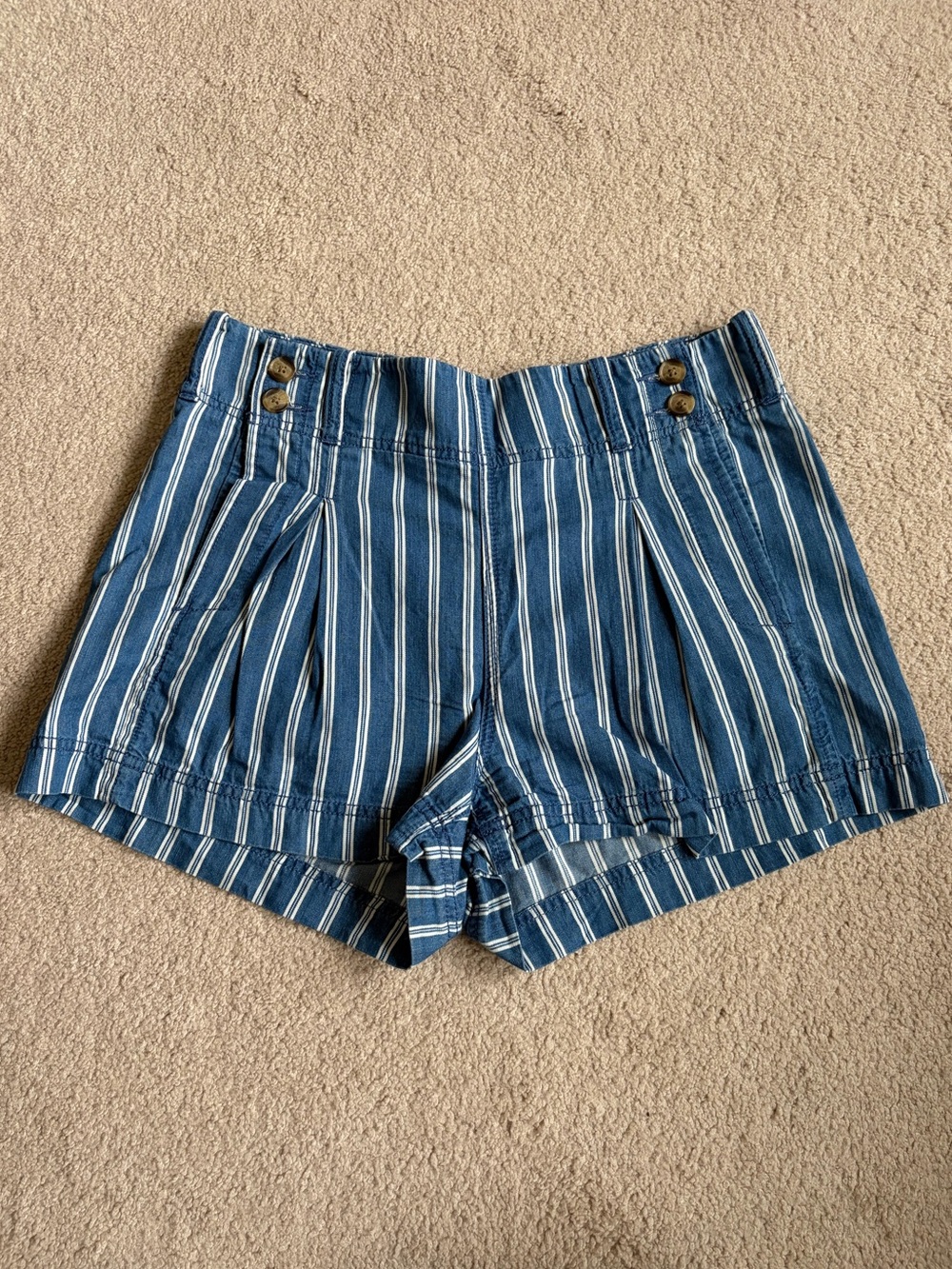 American Eagle Striped Shorts